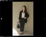 【写真】細川直美、保護者会コーデ披露　素敵な“パンツスーツ”に称賛の声