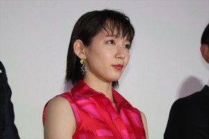 『パラレルワールド・ラブストーリー』完成披露 レッドカーペット＆舞台挨拶に登場した吉岡里帆