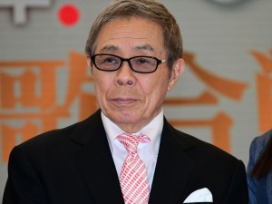 『総決算！平成紅白歌合戦』囲み取材に登場した北島三郎