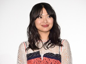 映画『としまえん』完成披露上映会に登場した北原里英