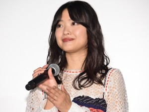 映画『としまえん』完成披露上映会に登場した北原里英