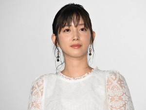 映画『としまえん』完成披露上映会に登場した松田るか