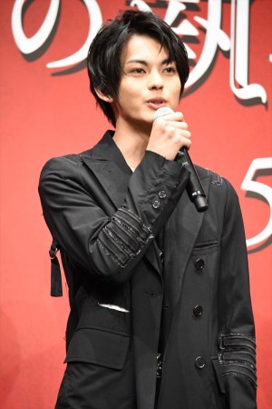 映画『うちの執事が言うことには』完成披露試写会に登場した神尾楓珠