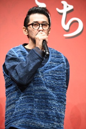 映画『うちの執事が言うことには』完成披露試写会に登場した村上淳