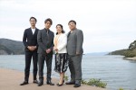 『僕に、会いたかった』隠岐島で行われた囲み取材