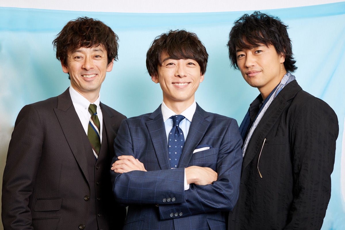 『東京独身男子』（左から）滝藤賢一、高橋一生、斎藤工