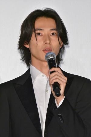 『キングダム』初日舞台挨拶に登壇した山崎賢人