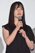 『キングダム』初日舞台挨拶に登壇した橋本環奈