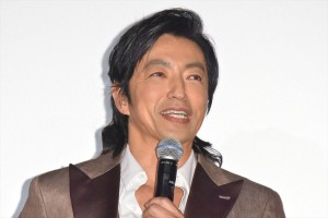 『キングダム』初日舞台挨拶に登壇した大沢たかお