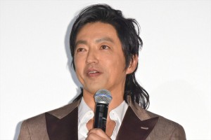 『キングダム』初日舞台挨拶に登壇した大沢たかお