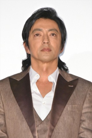 『キングダム』初日舞台挨拶に登壇した大沢たかお