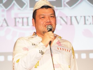 第11回沖縄国際映画祭『ORION ボクは、子役』上映に出席したくっきー