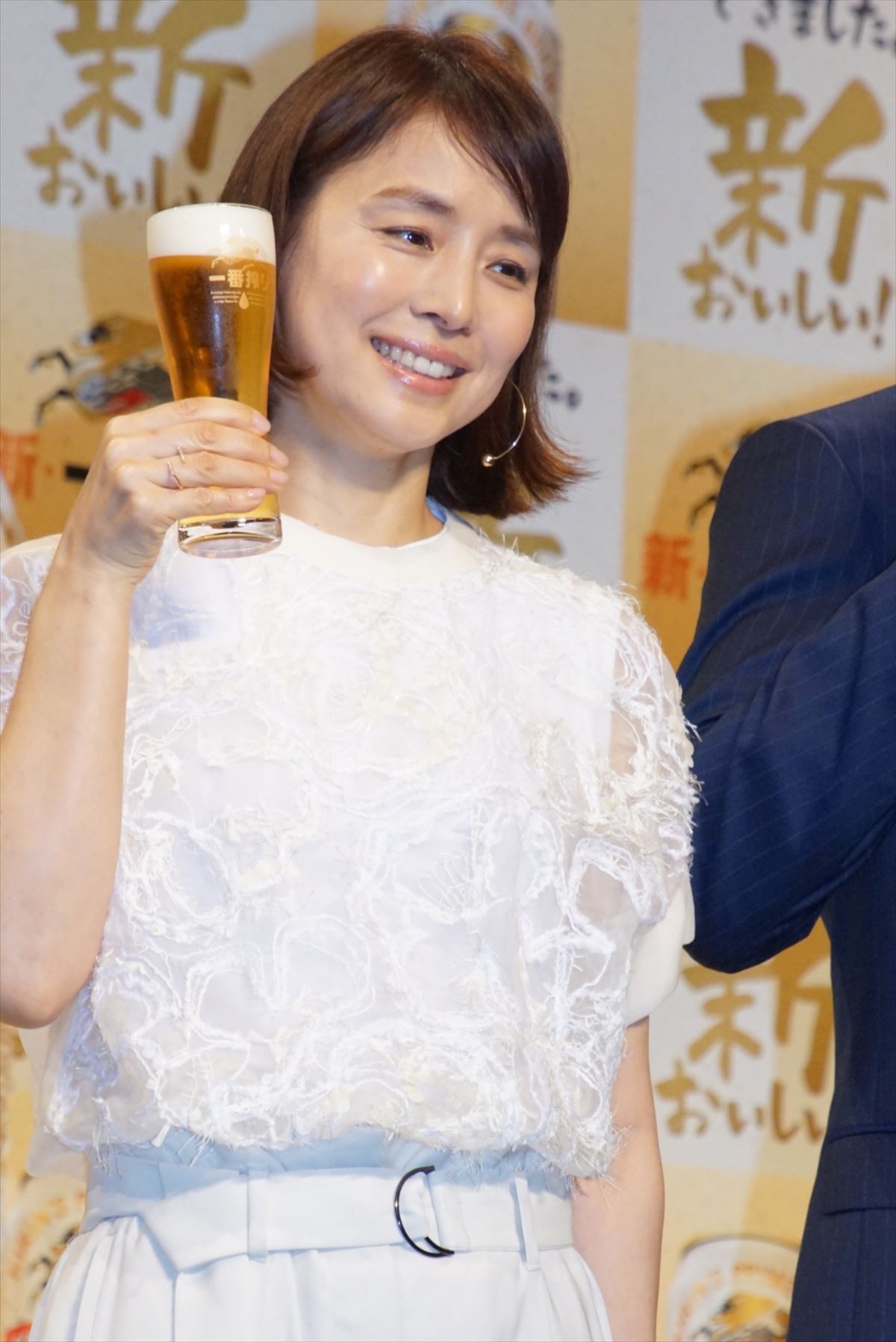石田ゆり子、ビールは「きれいな夕焼けを眺めながら飲みたい」