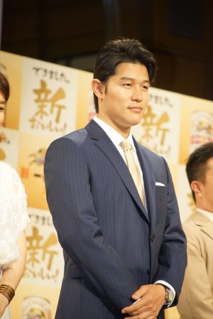 新おいしい！新・一番搾り完成体験会に登場した鈴木亮平