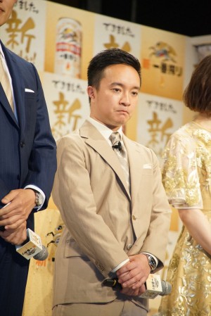 新おいしい！新・一番搾り完成体験会に登場した濱田岳