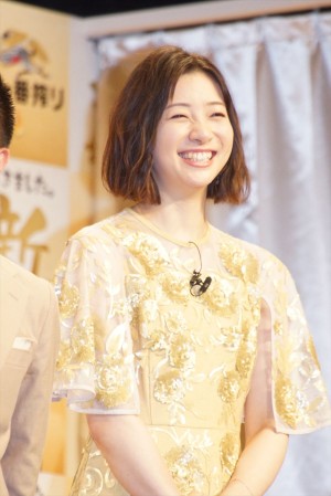 新おいしい！新・一番搾り完成体験会に登場した足立梨花