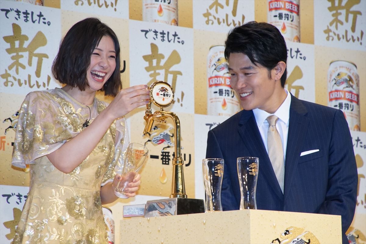 石田ゆり子、ビールは「きれいな夕焼けを眺めながら飲みたい」