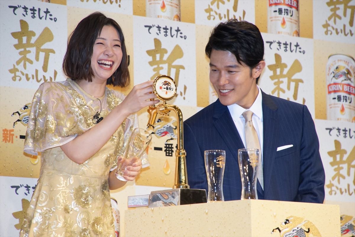 石田ゆり子、ビールは「きれいな夕焼けを眺めながら飲みたい」