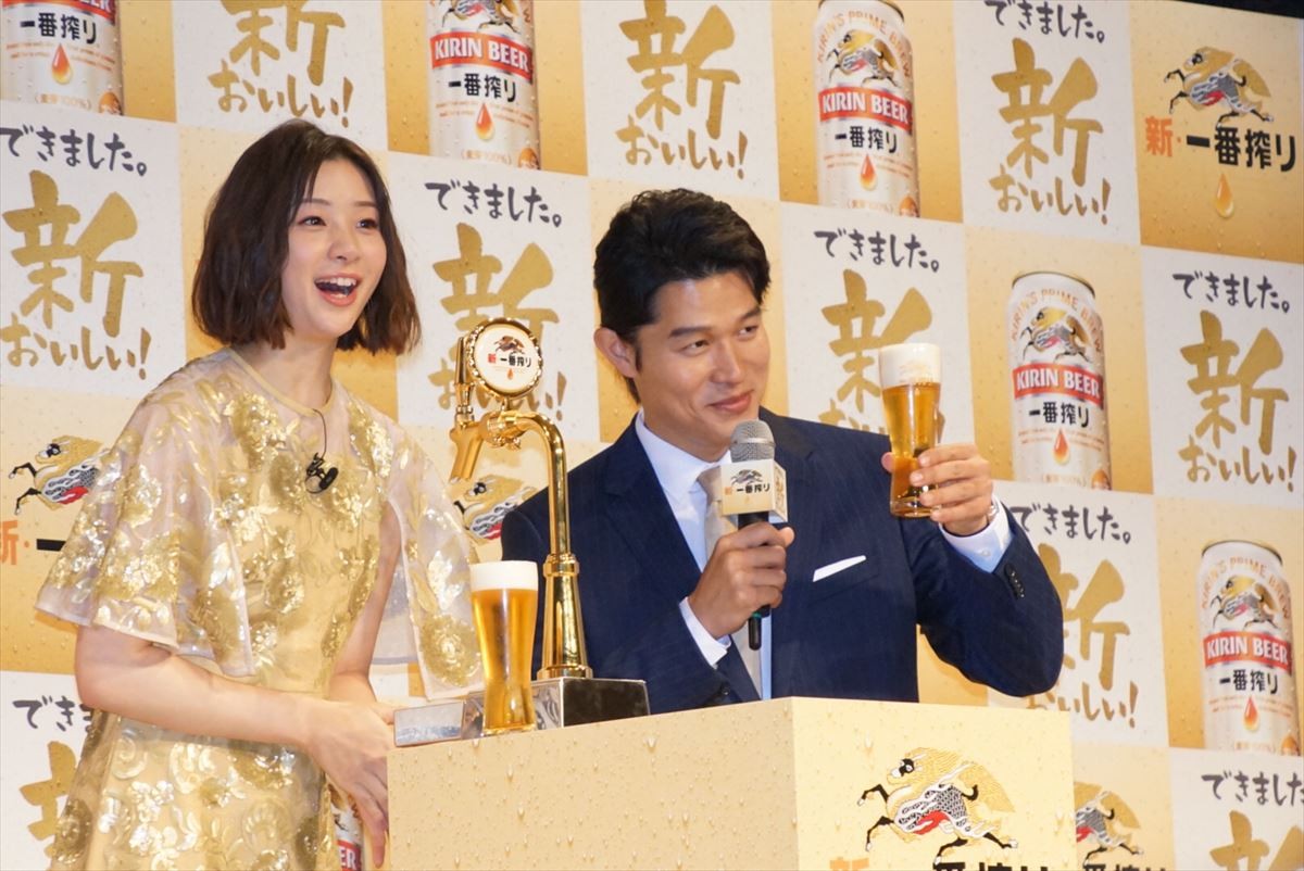 石田ゆり子、ビールは「きれいな夕焼けを眺めながら飲みたい」