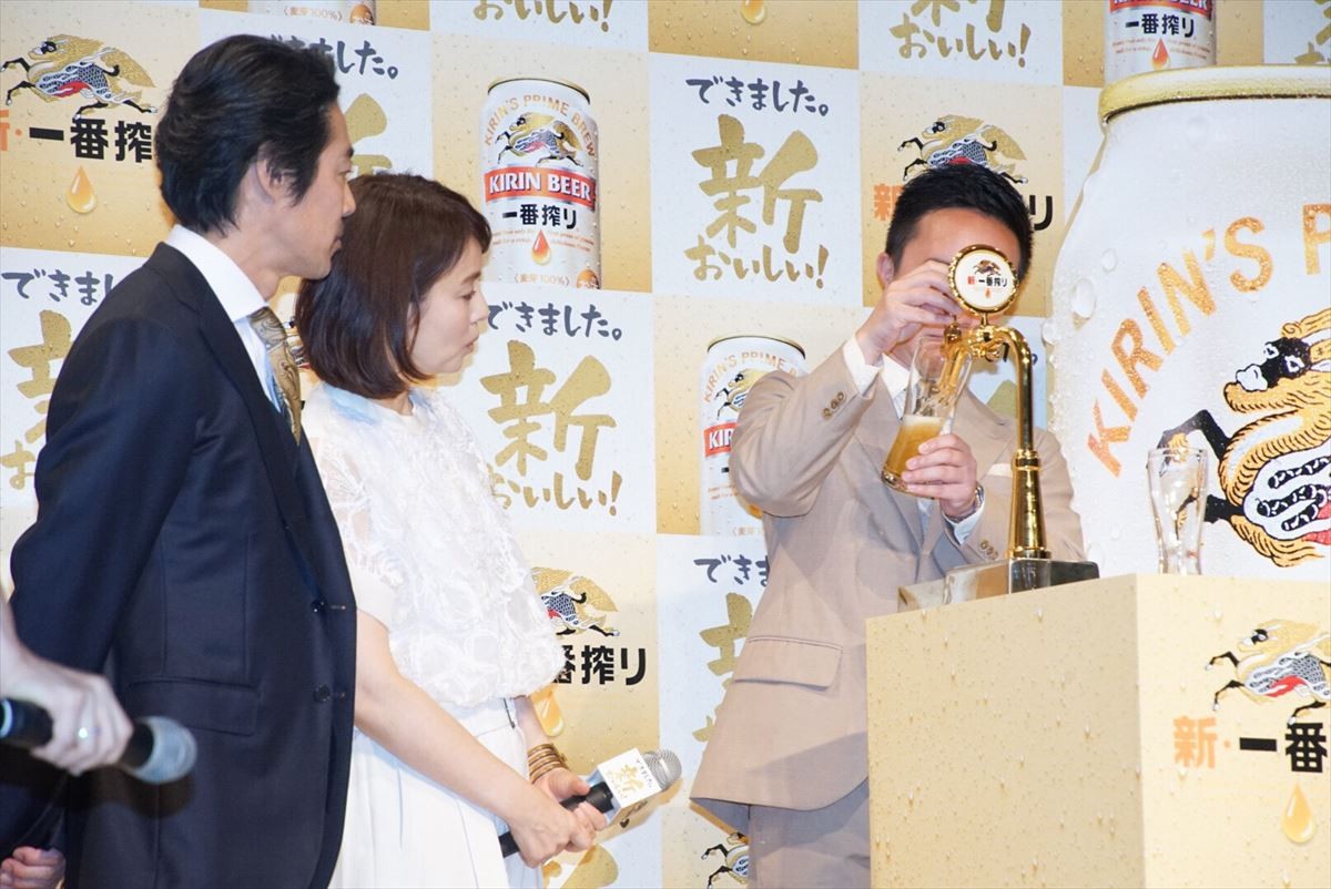 石田ゆり子、ビールは「きれいな夕焼けを眺めながら飲みたい」