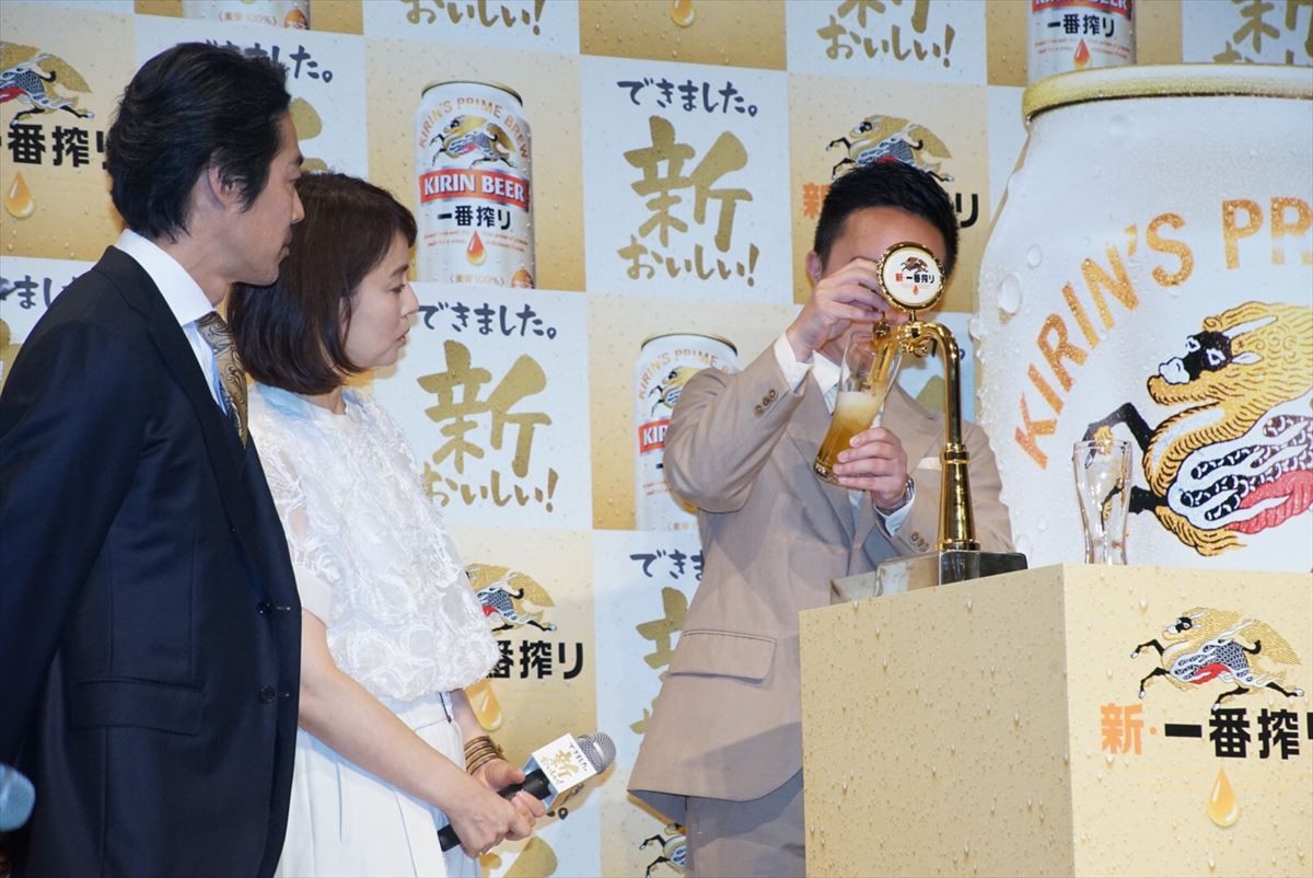 石田ゆり子、ビールは「きれいな夕焼けを眺めながら飲みたい」