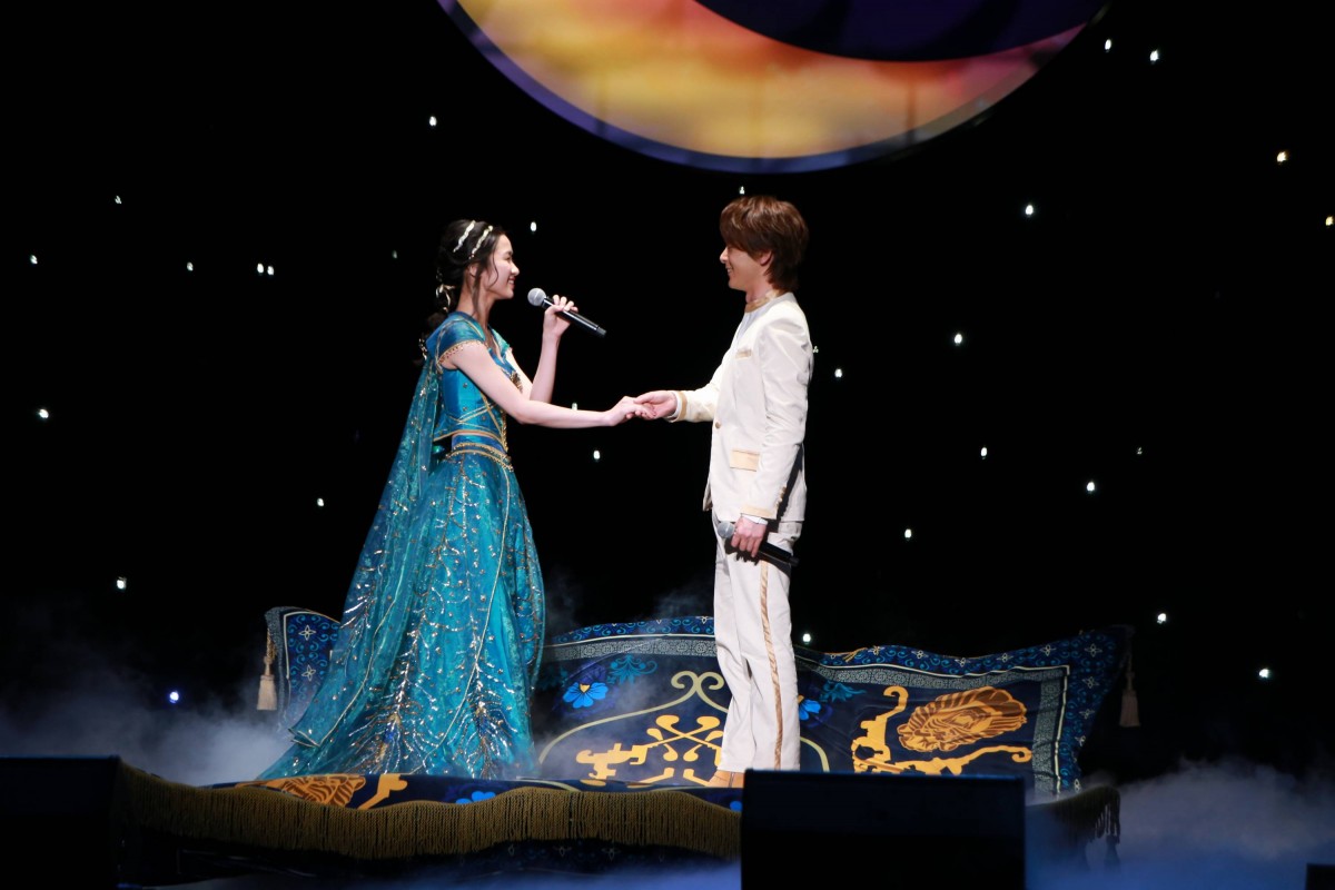 中村倫也＆木下晴香 『アラジン』の名曲「ホール・ニュー・ワールド」を生披露