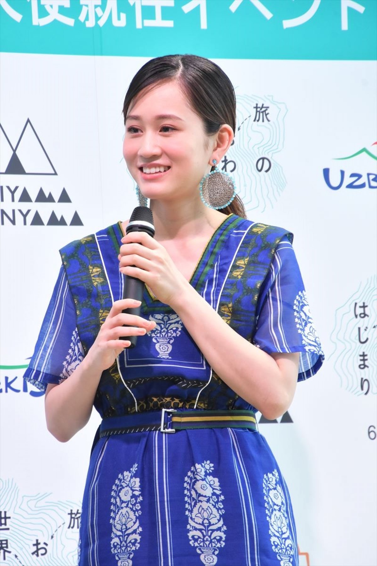 前田敦子、ママとして初の公の場　ウズベキスタン観光大使就任に喜ぶ