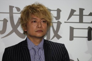 映画『凪待ち』完成報告会見に登場した香取慎吾