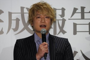 映画『凪待ち』完成報告会見に登場した香取慎吾