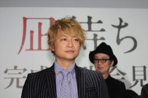 映画『凪待ち』完成報告会見に登場した香取慎吾