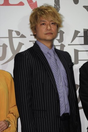 映画『凪待ち』完成報告会見に登場した香取慎吾