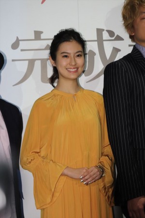 映画『凪待ち』完成報告会見に登場した恒松祐里