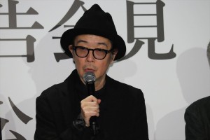 映画『凪待ち』完成報告会見に登場したリリー・フランキー