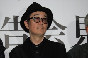 映画『凪待ち』完成報告会見に登場したリリー・フランキー