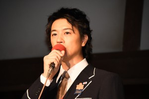 大河ドラマ『いだてん』新たな出演者発表＆スタジオ取材会に登場した斎藤工