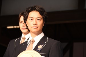 大河ドラマ『いだてん』新たな出演者発表＆スタジオ取材会に登場した斎藤工