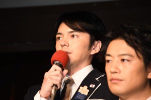 大河ドラマ『いだてん』新たな出演者発表＆スタジオ取材会に登場した林遣都