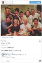 春日俊彰を祝うために集まった松本人志、さまぁ～ずの2人、木下隆行ら ※「木下隆行（TKO）」インスタグラム