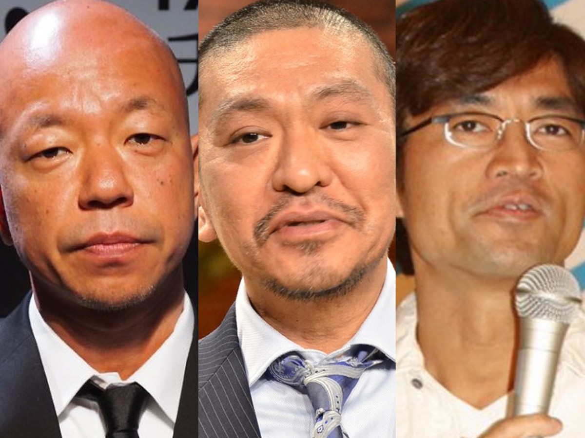 （左から）小峠英二、松本人志、大竹一樹