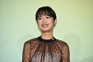 『さよならくちびる』映画完成披露イベントに登場した門脇麦