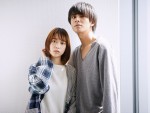 （左から）森川葵＆中尾暢樹、ドラマ特区『カカフカカ‐こじらせ大人のシェアハウス‐』インタビュー