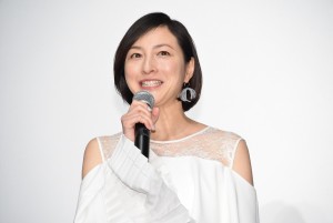 『太陽の家』キャスト発表記者会見に登場した広末涼子