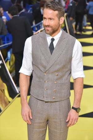 『名探偵ピカチュウ』ワールドプレミアイベントに登場したライアン・レイノルズ