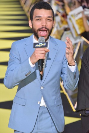 『名探偵ピカチュウ』ワールドプレミアイベントに登場したジャスティス・スミス