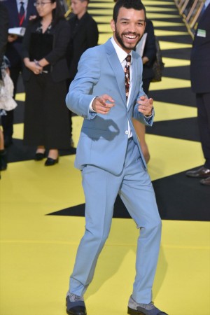 『名探偵ピカチュウ』ワールドプレミアイベントに登場したジャスティス・スミス