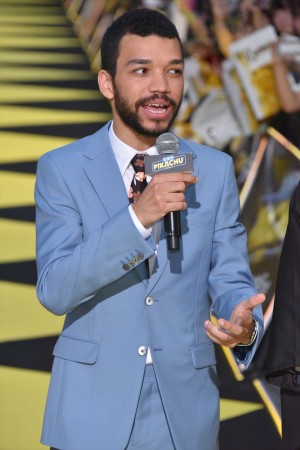 『名探偵ピカチュウ』ワールドプレミアイベントに登場したジャスティス・スミス