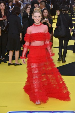 『名探偵ピカチュウ』ワールドプレミアイベントに登場したキャスリン・ニュートン