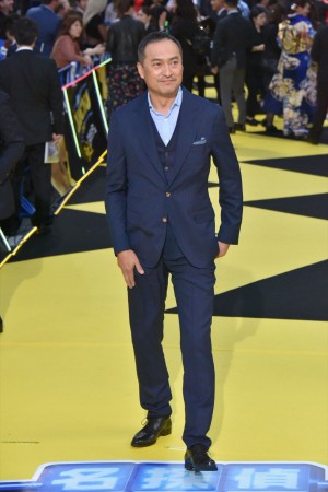 『名探偵ピカチュウ』ワールドプレミアイベントに登場した渡辺謙