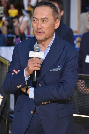 『名探偵ピカチュウ』ワールドプレミアイベントに登場した渡辺謙