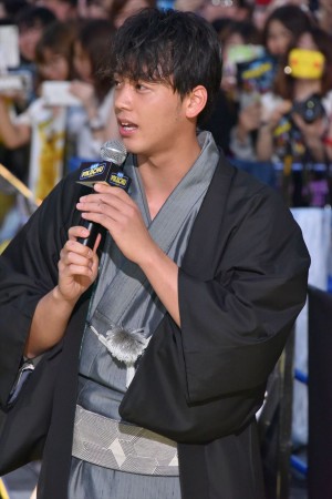 『名探偵ピカチュウ』ワールドプレミアイベントに登場した竹内涼真